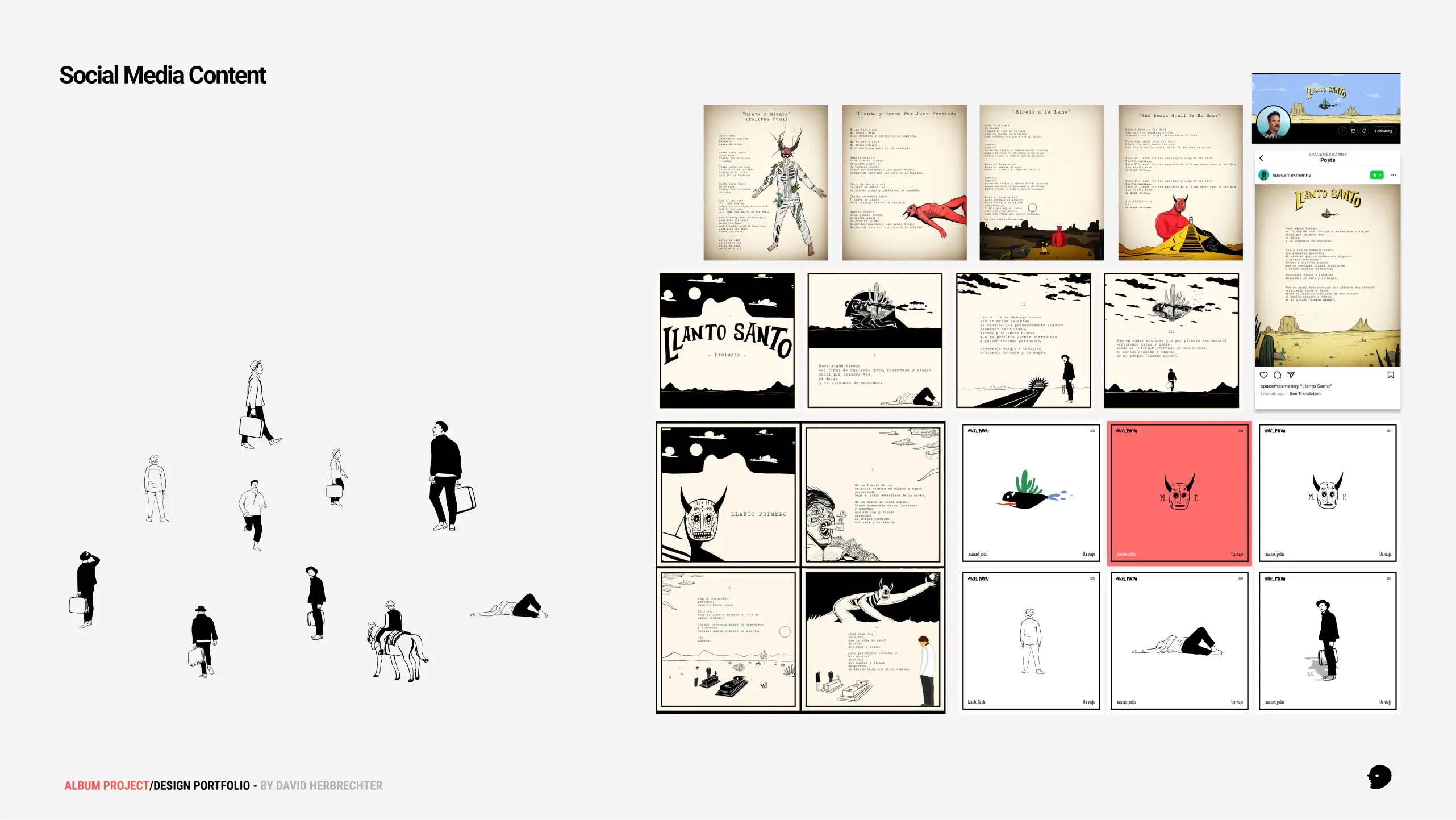 Album Concept — album cover & visual identity, image 6 by David Herbrechter