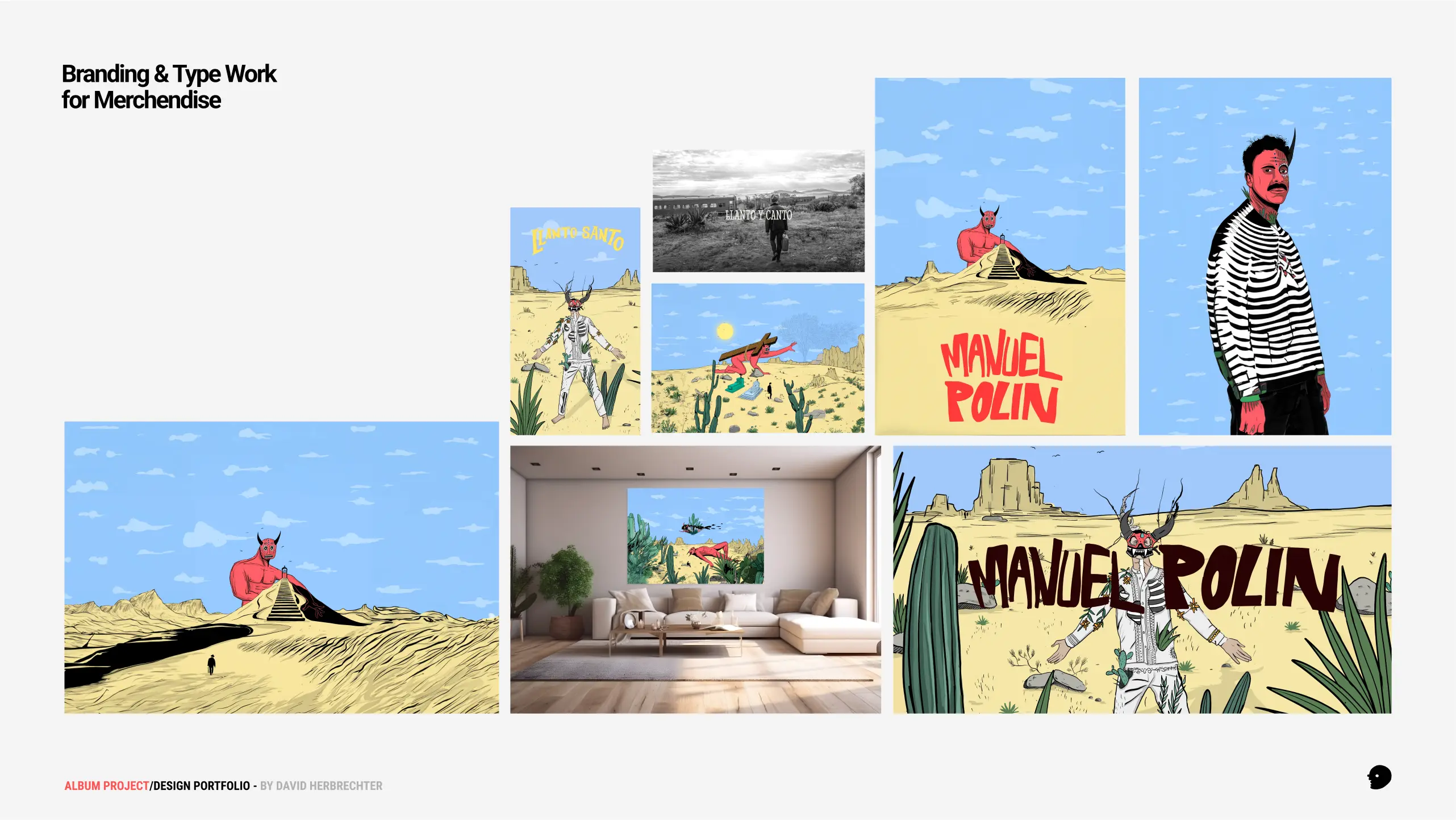 Album Concept — album cover & visual identity, image 8 by David Herbrechter