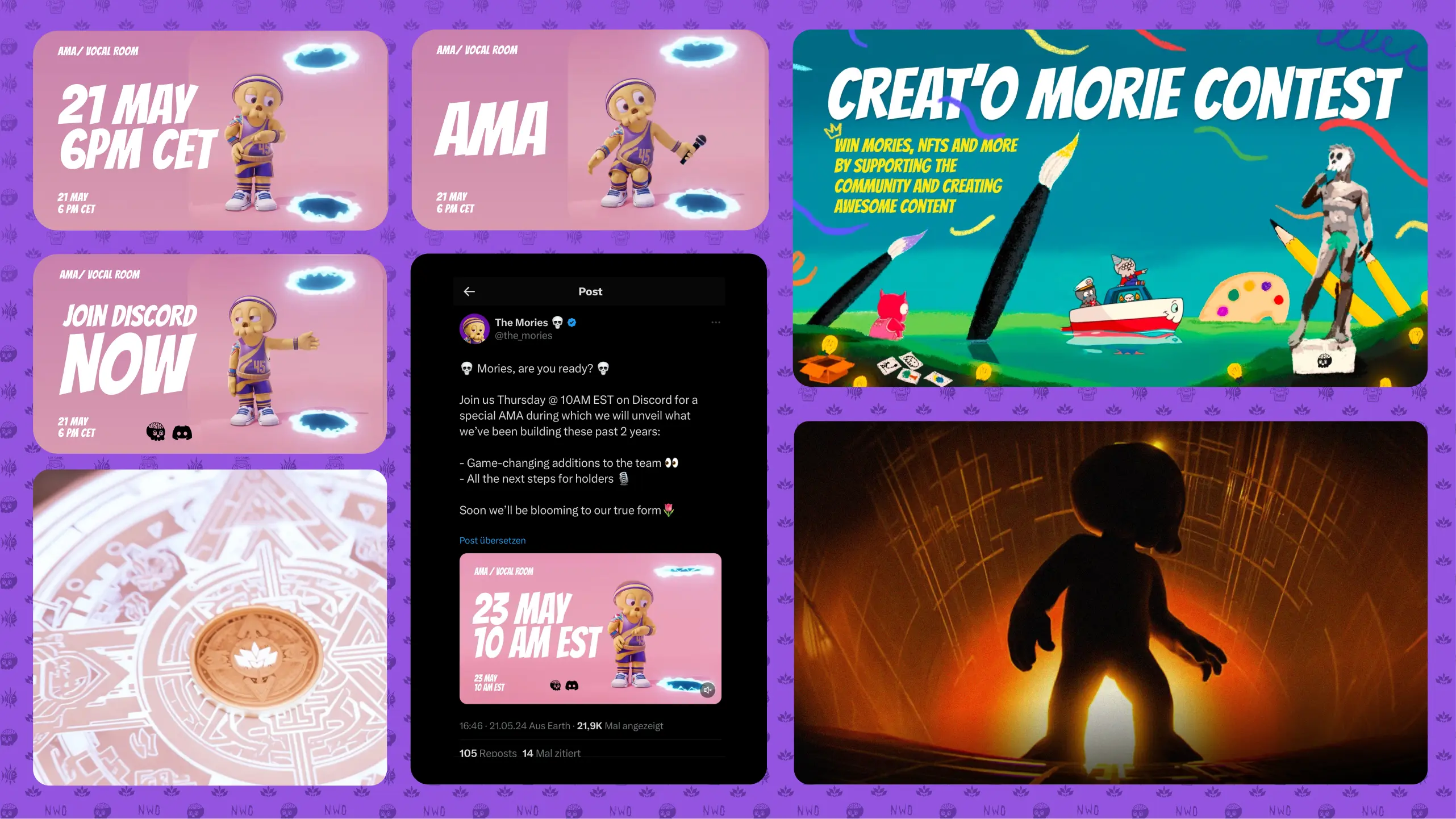 Boom & Bloom — Morries character & brand design, image 3 by David Herbrechter