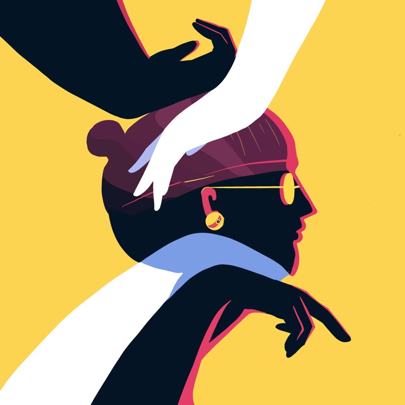 Abstract Herb 69 — daily side-profile character study by David Herbrechter