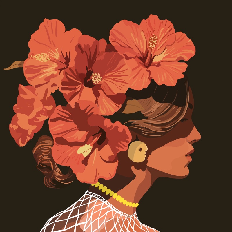 Abstract Herb 8 — daily side-profile character study by David Herbrechter